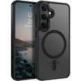 thumbnail image 1 of [PST] Samsung Galaxy A16 Case, Matte Rubber Hybrid Back Cover with Magnetic MagSafe Compatible, 1 of 5