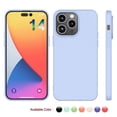 thumbnail image 1 of Cases for 2022 Apple iPhone 14 Pro Max, 14 Pro, 14 Plus,14, Liquid Silicone Gel Rubber Shockproof Case Ultra Thin Slim Matte Surface Protective Case Cover, 1 of 7
