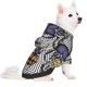 thumbnail image 2 of Fotbe Bright Insects Sudadera con Estampado para Perros Pequeños – Suéter con Capucha para Mascotas, Tela Suave de Forro Polar con Bolsillo-Medium, 2 of 7
