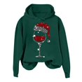 thumbnail image 1 of WEAIXIMIUNG Robe Sweat-Shirt Surdimensionnée Grande Taille 2025 Automne et Hiver Imprimé Sweat à Capuche pour Femmes, 1 of 2
