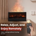 thumbnail image 4 of Humidificador de aire con difusor de llama para chimenea Omnexa con 7 colores, 4 of 7