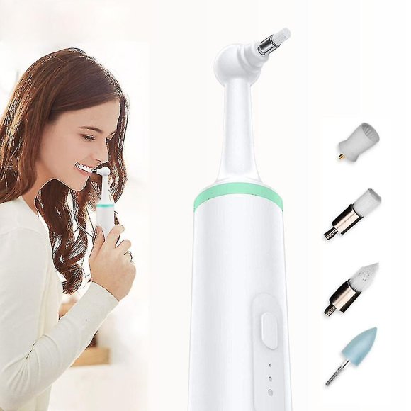Multifunction Electric Tooth Polisher Dental Stain Plaque Remover Teeth Whitening Cleaning Odontologia Tool Remove Tooth Dirt