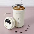 thumbnail image 4 of Stainless steel vacuum flask outdoor coffee cup vacuum flask with temperature display travel mug insulated water kettle, 4 of 6