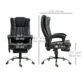 thumbnail image 3 of Vinsetto Executive Office Chair 6 Point Vibration Massage Desk Chair, 3 of 10