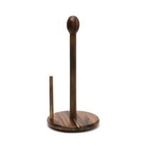 Lipper International Standing Paper Towel Holder, Acacia