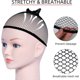 thumbnail image 3 of Gorro de Redecilla para el Pelo CHAO Unisex 4 Piezas Color Nude y Negro, 3 of 5