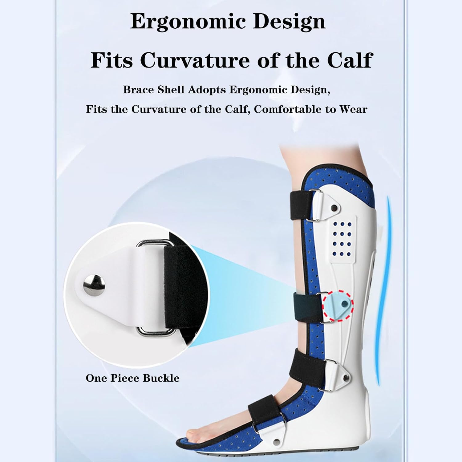 New Plantar Fasciitis Night Splint Ankle Support Brace Ankle Foot Drop AFO Brace Orthosis Splint for Ankle Foot Injuries Sprain Broken, Healing Fasciitis Support Achilles,B Left,S,A Right-L