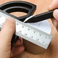 thumbnail image 3 of Angle Protractor Carpentry Ruler Multifunctional Edge Measurement Tool for Woodworking, 3 of 7
