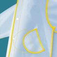 thumbnail image 5 of Toddler Kids Waterproof Raincoat Toddler Kids Boys Girls Solid Color Rainwear Children Raincoat with Hooded Jacket Coat Hoodies Breathable Kids Rain Jackets,Yellow,4-5 Years, 5 of 7