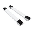 thumbnail image 1 of Base Surélevée pour Réfrigérateur, Support de Rouleau Mobile Multifonction 2 Pcs Grande Surface de Roulement pour Déplacer des Meubles Ou des Appareils Blanc, 1 of 8