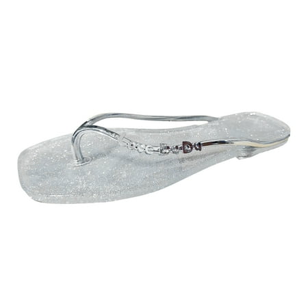 

WNVMWI Sandals Women Running Shoes for Women Beach Western Sandals for Women Silver Shoes Slippers Flip Flops Summer Casual Transparent Flash Square Toe Clip Toe Beach Large Size Sandals Slip Size 37