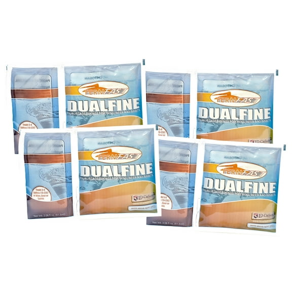 FermFast Dualfine Beer and Wine Clarifier, 2.2oz - 4-Pack