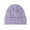 Light Purple, variant on PMVFHDE Fashionable And Adult Solid Color Knitted Warm Winter Hat For Daily Casual Wear In Cold Seasons Light Purple