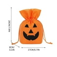 thumbnail image 4 of CASAFUN Halloween Trick or Treat Bags, Cute Large Capacity Pumpkin Handbag Tote Bags, Halloween Party Favors Candy Bags for Kids, Halloween Goody Bags for Snacks Candies, 4 of 6