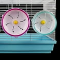 thumbnail image 4 of Yazoeia Roue d'Exercice Réglable en Hauteur pour Hamster, Jouet de Course pour Hamster, Cage à Disques pour Petits Animaux, Accessoires pour Hamster, Roue d'Exercice pour Intérieur, 4 of 9