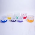 thumbnail image 3 of ENERGYSOUND 8"-12" 432Hz Chakra Tuned Set of 7 Lotus Design Frosted Quartz Crystal Singing Bowl, 3 of 7