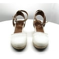 thumbnail image 5 of Style & Co. Womens Mailena Canvas Closed Toe Wedge Sandals, 5 of 6