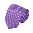 thumbnail image 3 of Jacob Alexander Polka Dot Print Extra Long Neck Tie for Big and Tall Men - Purple, 3 of 7
