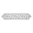 thumbnail image 2 of VHC Brands Yuletide Burlap Antique White Snowflake Runner 12x60, 2 of 4