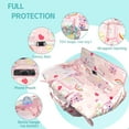 thumbnail image 3 of Shopping Cart Cover for Baby,2-in-1 High Chair Cover with Portable Cloth Bag,Cart Seat Pad for Babies Grocery Cushion Cover Restaurant,Suitable for All Supermarkets, 3 of 6