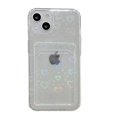 thumbnail image 3 of Funda transparente con corazones para iPhone, 15, 14, 13, 12, 11 Pro Max, Mini, XR, 7, 8, 14 Plus, XS, SE, 3 of 5