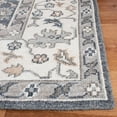 thumbnail image 3 of SAFAVIEH Maharaja Caelestinus Bordered Area Rug, Charcoal/Ivory, 8' x 10', 3 of 11