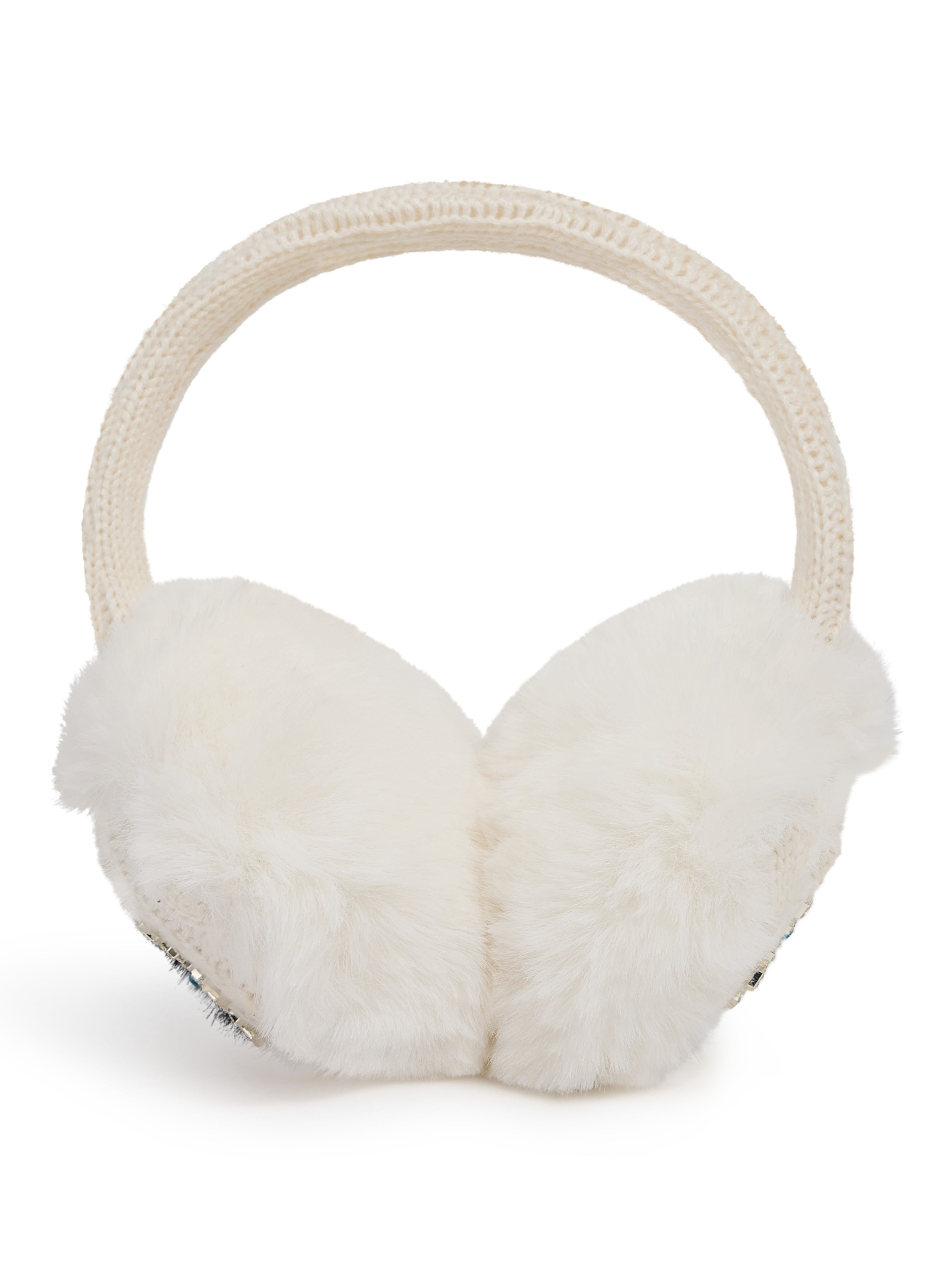 Packed Party Snow Cute Knit Earmuffs, Ivory - Walmart.com