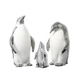 thumbnail image 4 of Baoblaze Penguin Figurine Ceramic Creative Ornament Art Works Animal Sculpture Home Decoration for Table Centerpieces Desktop Bookcase Argent Family, 4 of 8