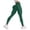 Green, variant on Duoif Women's High Waisted Yoga Pants Slim Fit Quick Drying Leggings Hip Lifting Texture Fitness Pants Womens Bottoms Black L