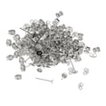 thumbnail image 2 of 200 Pcs Iron Earrings Posts Flat Pad with Round Flat Earring Backs for Earring, 2 of 8