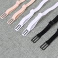 thumbnail image 3 of 6 Pairs  Bra Strap Clips Elastic Non-slip Strap Holder (Black & Skin-Color & White), 3 of 6