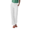 thumbnail image 2 of Kelon Women's Casual Pants, Womens Cotton Pants Wide Leg Dress Pants Women Business Casual High Waisted Work Trousers Pants with Pockets, S, 2 of 8
