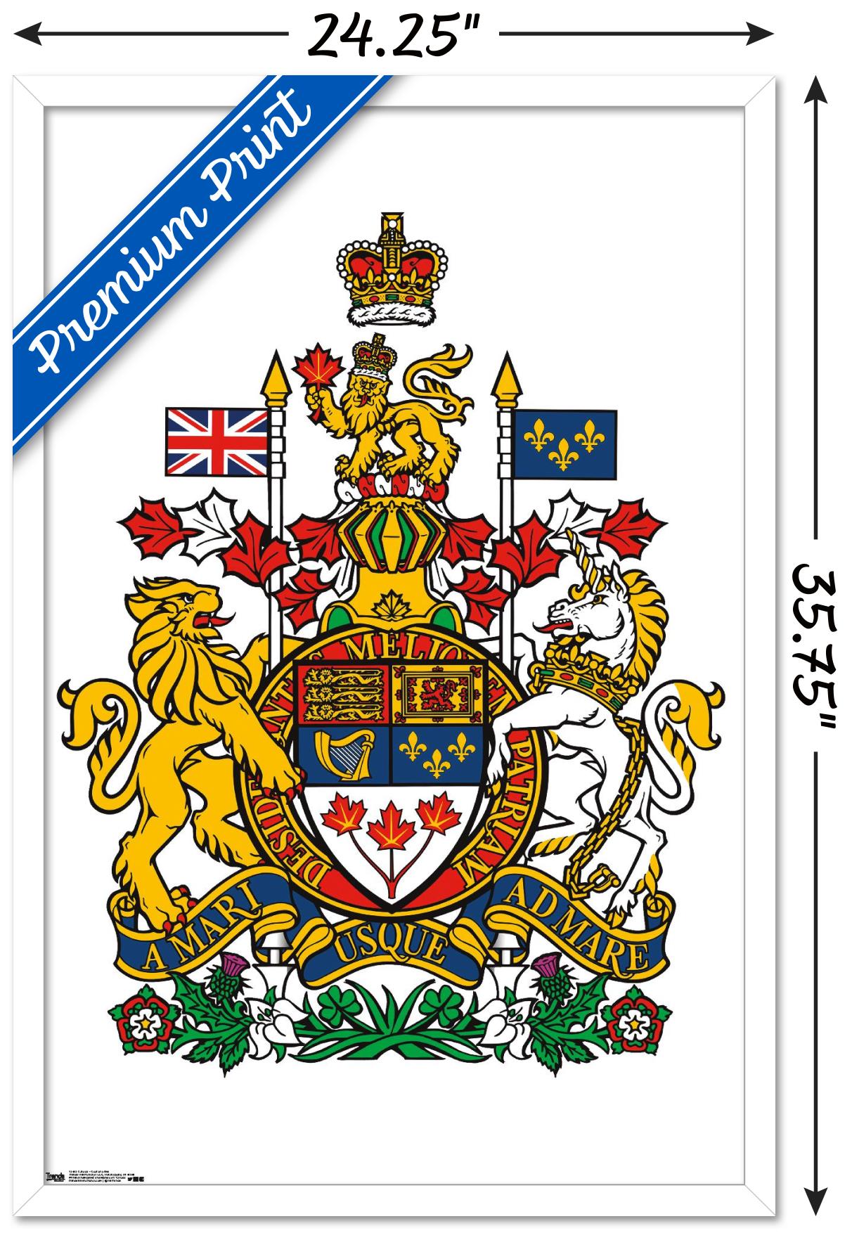 Canada - Coat of Arms Poster