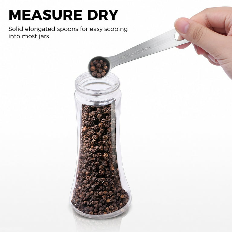 Magnetic Measuring Spoons - The Peppermill