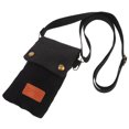 thumbnail image 6 of WEUVEB Crossbody Phone Purse Minimalist Fabric Design Black Canvas 1Set for Women on the Go, 6 of 8