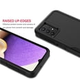 thumbnail image 4 of Galaxy A32 5G Case ,Sturdy Phone Case for Galaxy A32 2021 6.5 inch ,Tekcoo Shockproof Protection Heavy Duty Armor Hard Plastic & Rubber Rugged Bumper 2-in-1 Case Cover -Black, 4 of 7