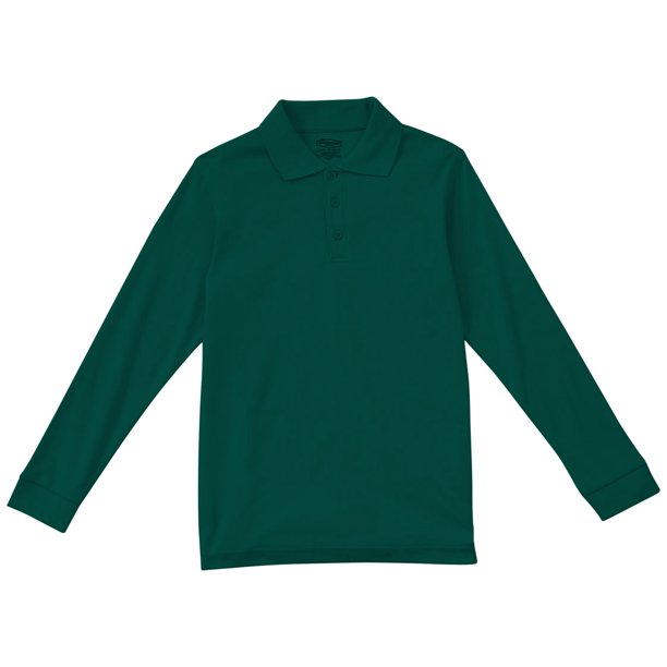 hunter green uniform polo