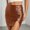 Coffee-01, variant on Summer Dress for Women Solid Color Mini Skirt Leather High Waist Side Slit Slim Bottom for Trendy Casual Outfits