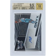 LaMelo Ball Charlotte Hornets Autographed 2020-21 Panini Obsidian Onyx #ONY-LMB #31/49 BGS Authenticated 9.5/10 Rookie Card - 9.5,9,9.5,9.5 Subgrades - Fanatics Authentic Certified