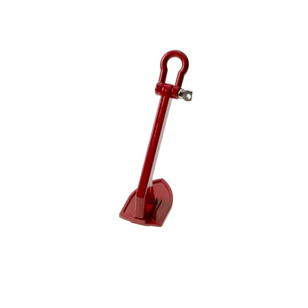 RC Winch Durable Simulación Anclaje Capstan Trailer Trailer Múltiples colores Regalos de cumpleaños Reemplazo para D90 Control remoto Coche Rojo Methold FN001162-03