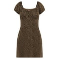 thumbnail image 5 of No Boundaries Puff Sleeve Mini Dress, Women's, 5 of 5