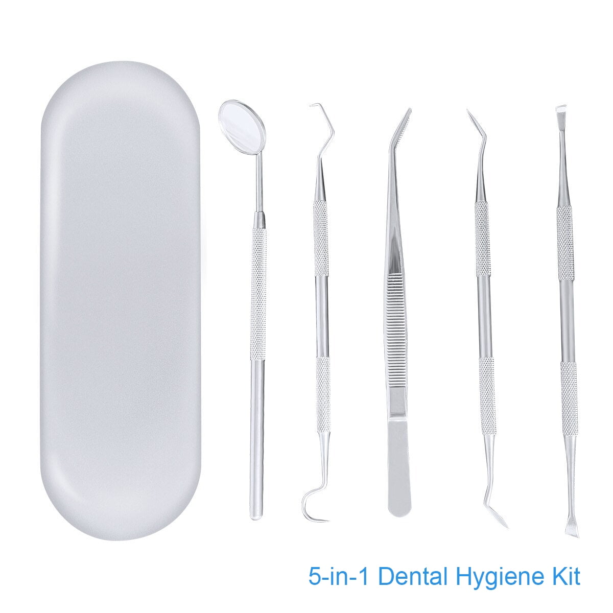 Dental Clean Kit 5 Pack Dental Tools Kit Stainless Steel Dental Scraper