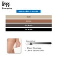 thumbnail image 3 of L'eggs Everyday Women's Pantyhose Control Top Sheer Toe, 6 Pack, 3 of 5