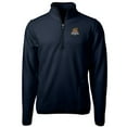 thumbnail image 2 of Men's Cutter & Buck Navy Toledo Mud Hens Big & Tall Cascade Eco Sherpa Fleece Quarter-Zip Pullover Jacket, 2 of 3
