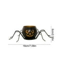 thumbnail image 3 of Beautynvta Halloween Candlestick Decoration, Black Spider Shaped Tealight Candle Holders, Halloween Decorations Indoor Party Mantel Coffe Table Centerpiece Decor, S, 3 of 6