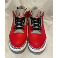 thumbnail image 3 of Ni-k-e Air Jordan 3 Retro SE Unite Mens 9.5 Fire Red Cement Grey CK5692 600, 3 of 6