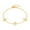 Gold, variant on Special-interest Design All-match Clover All-match Bracelet Women