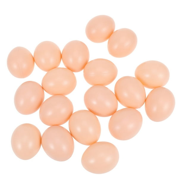 EeaseMX 35pcs Emulation Huevos niños pintados a mano Egg Los accesorios de huevos divertidos DIY Graffiti Huevos de Pascua