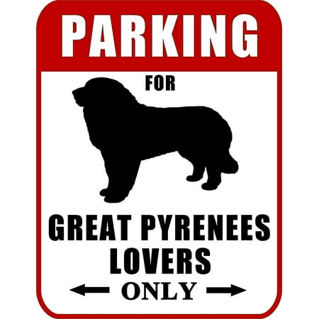 Parking for Great Pyrenees Lovers Only (Red Ver.) 9