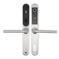 thumbnail image 3 of Glass Door Lock, Adjustable Doorknob Smart Door Lock IC Magnetic Card Unlock  For Balcony Doors For Screen Doors For Sliding Doors, 3 of 8